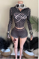 Polka dot G set