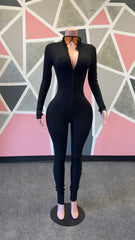 Ribbed mega stretch jumper