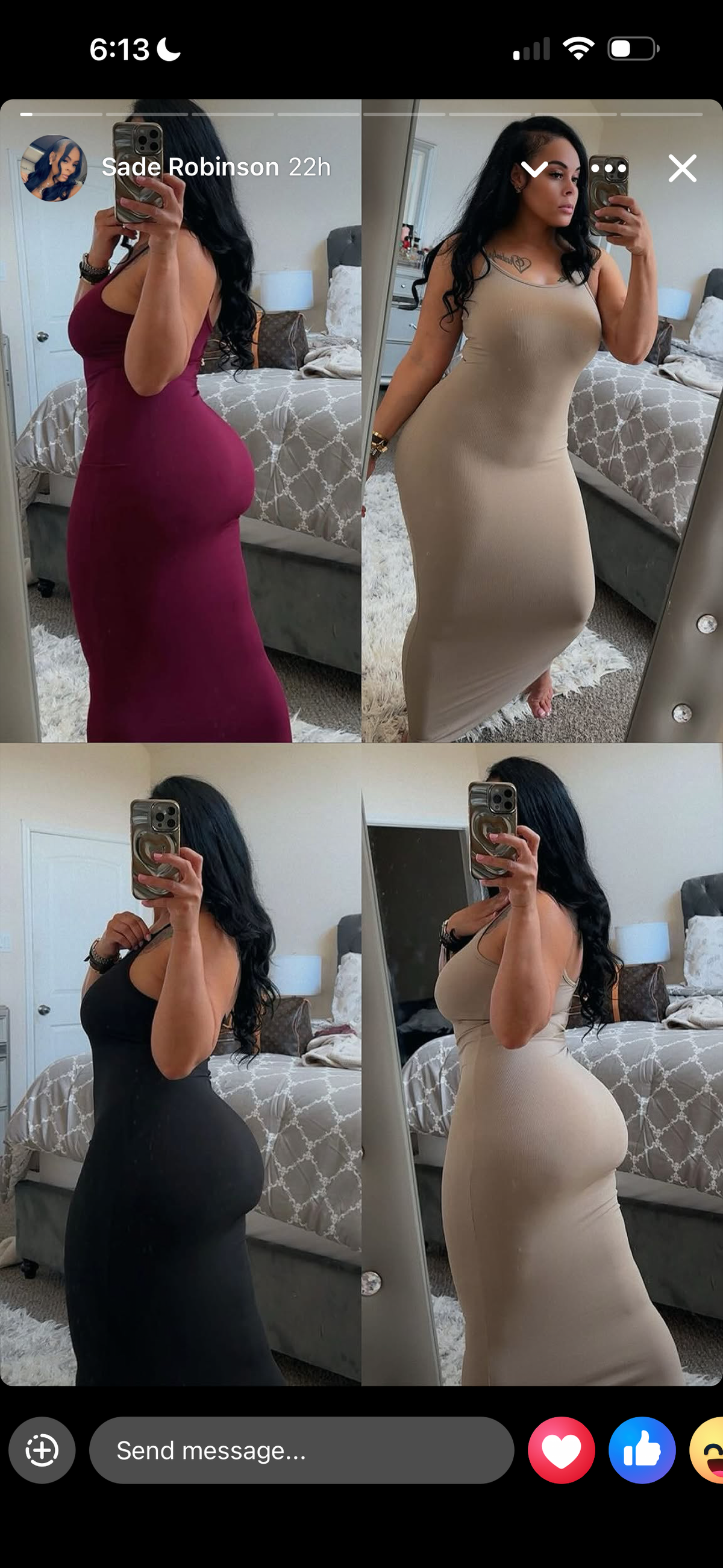Burgundy sundress