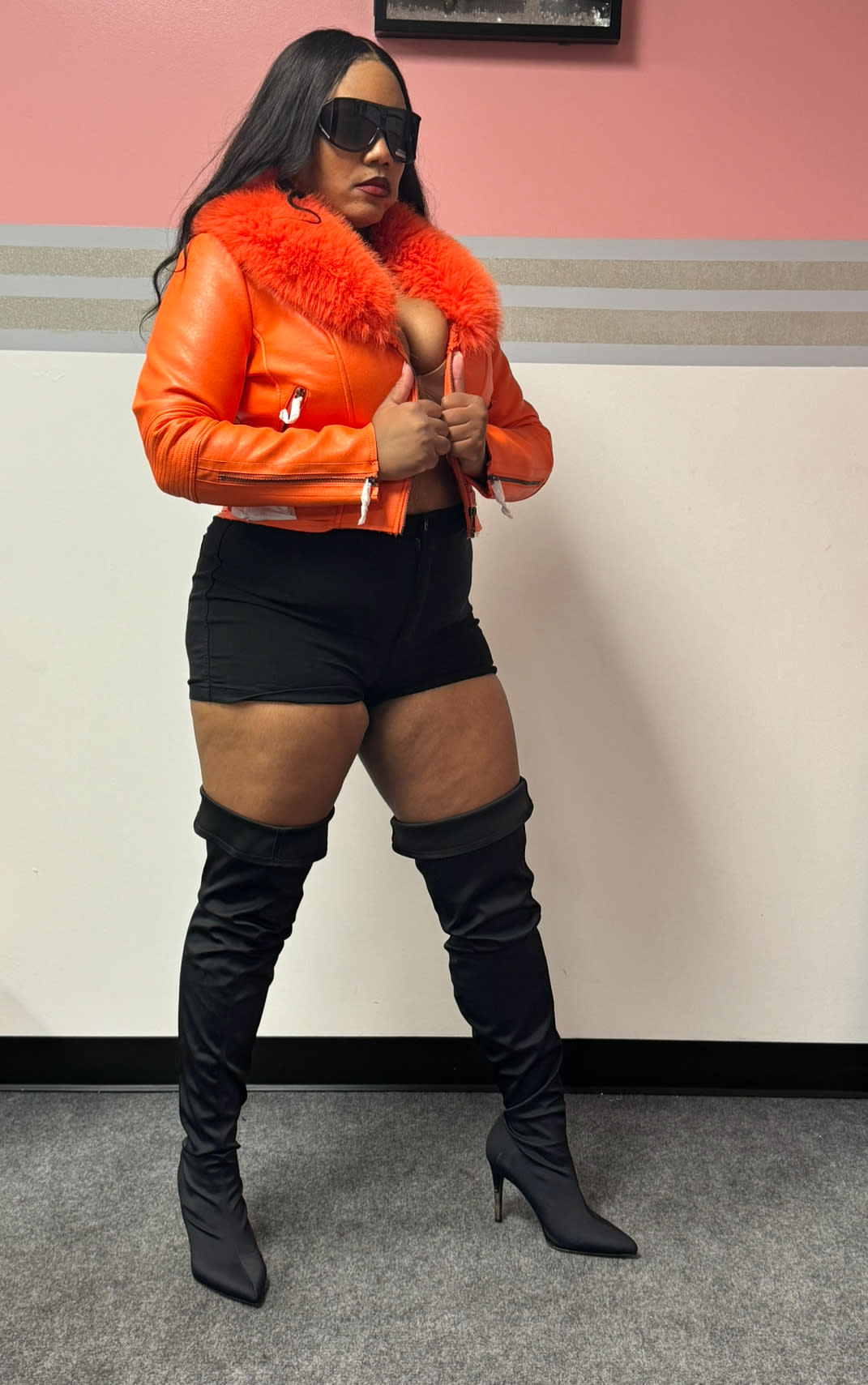 Orange Furby Jacket